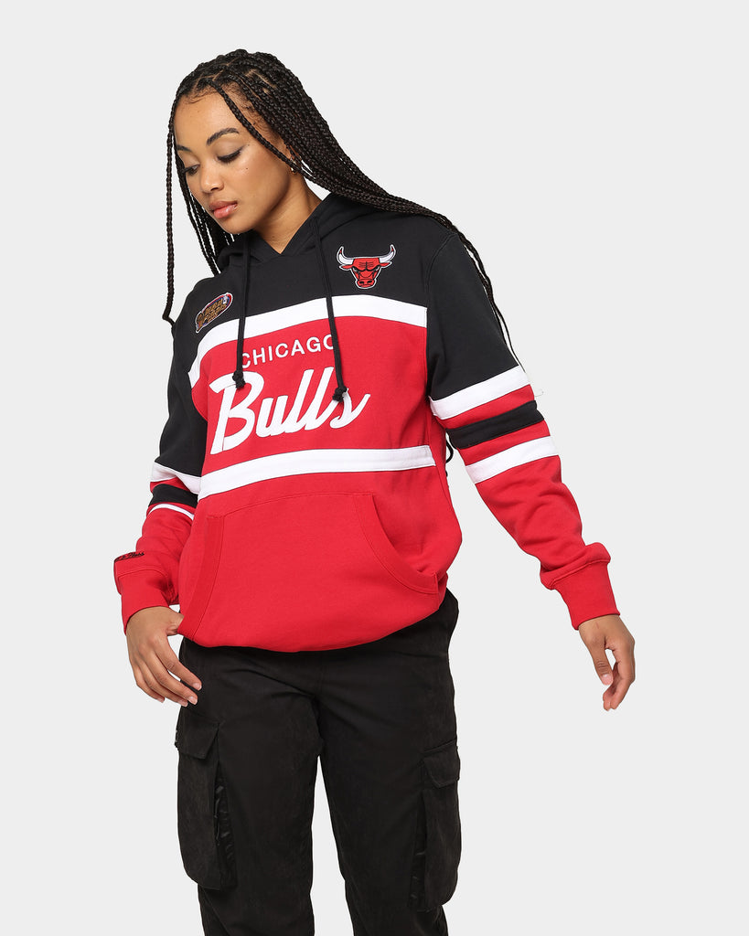 Mitchell & Ness Men's Chicago Bulls Head Coach Hoodie Black