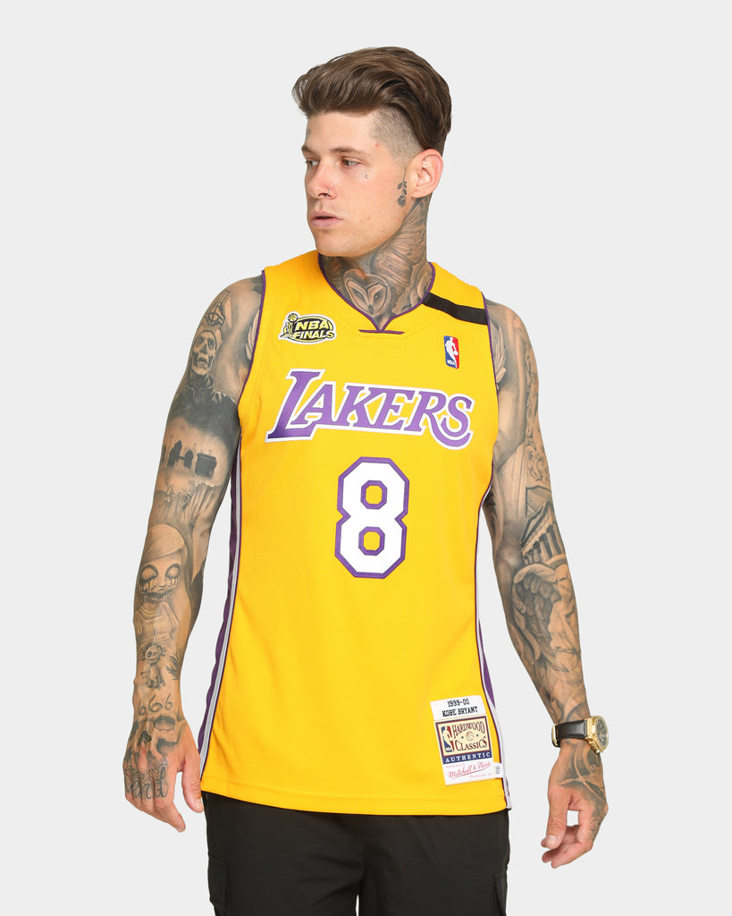 NBA Los Angeles Lakes Kobe Bryant Yellow Short Sleeve Men Tshirt Tee