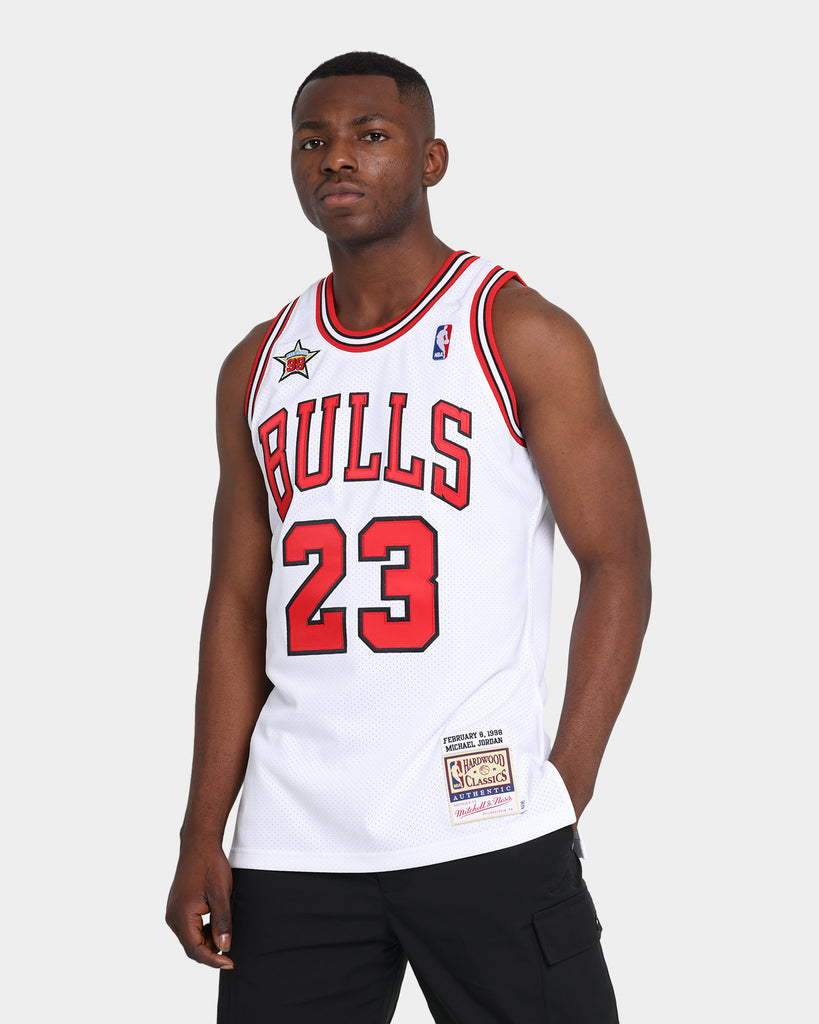 Men's Chicago Bulls 23 Michael Jordan basketball jersey mitchell