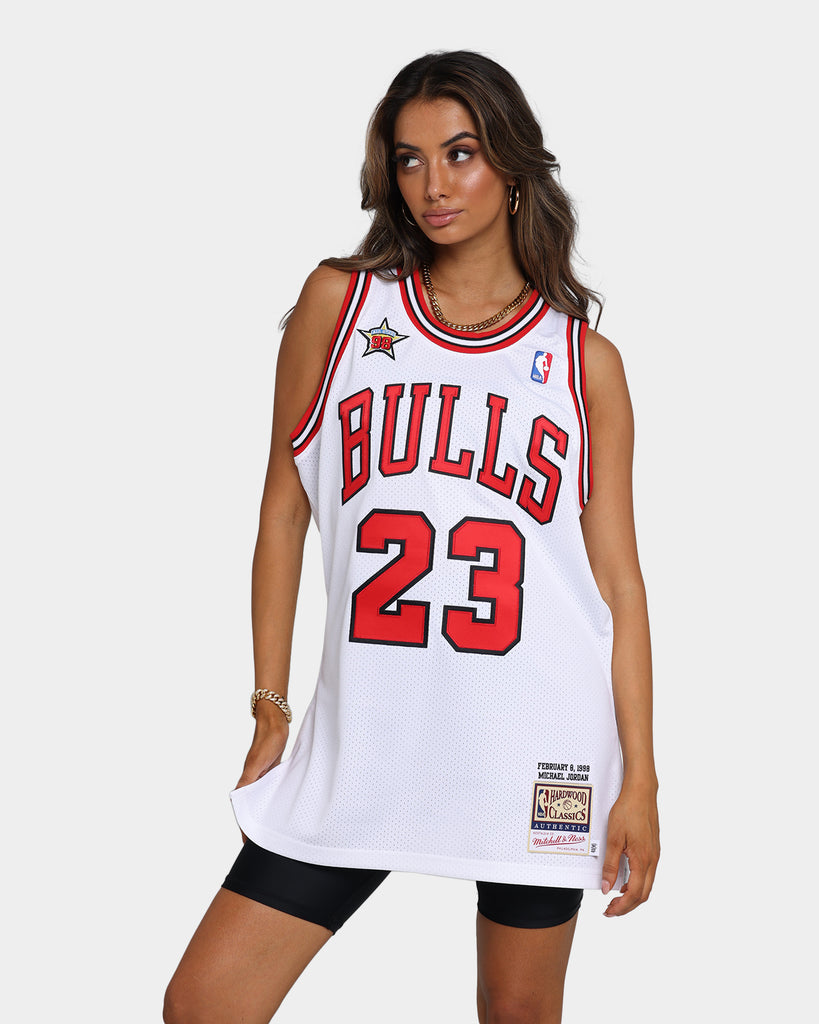 2023/24 Bulls JORDAN #23 White NBA Jerseys 热压