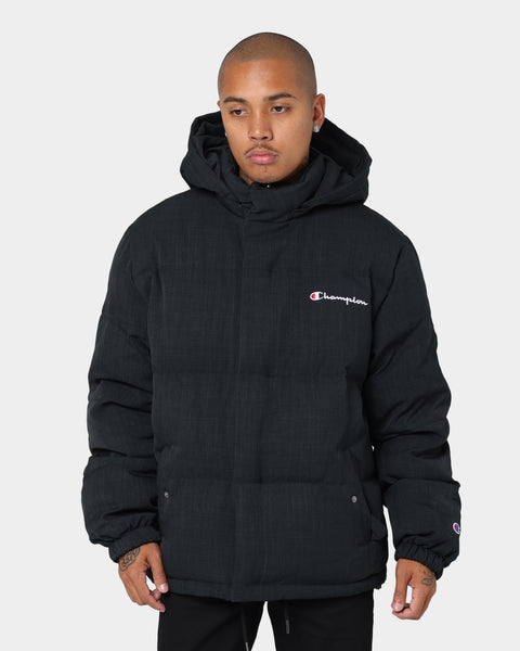 Champion Reversible Puffer Jacket Black Culture Kings US