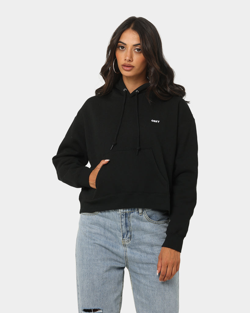 Obey Women's Bold Hoodie Black | Culture Kings US