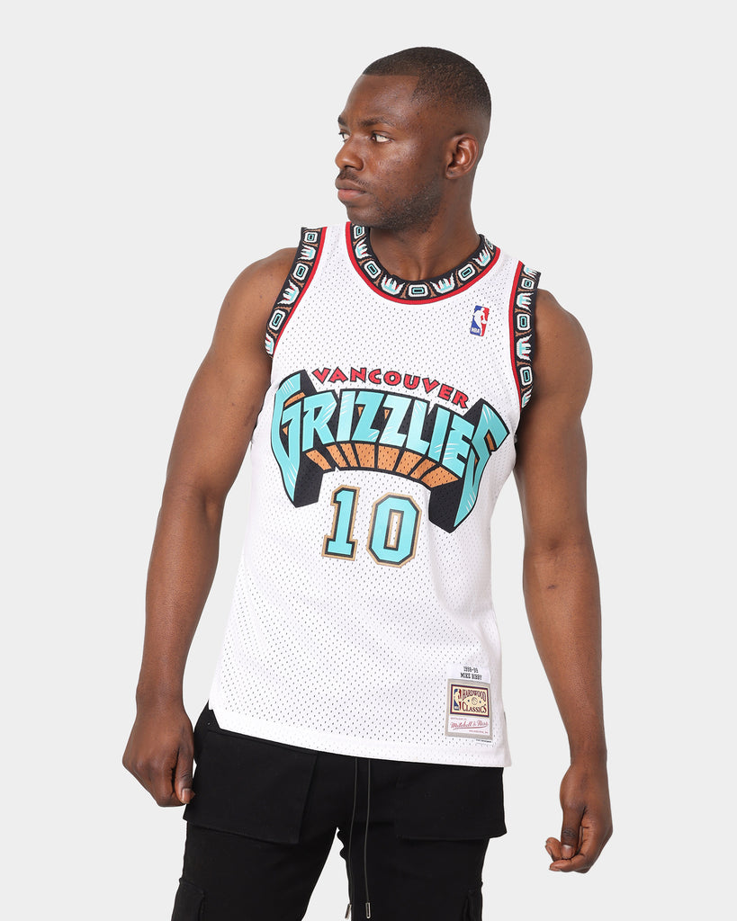 Mitchell & Ness Vancouver Grizzlies Mike Bibby #10 '98-'99 Home Swingm ...