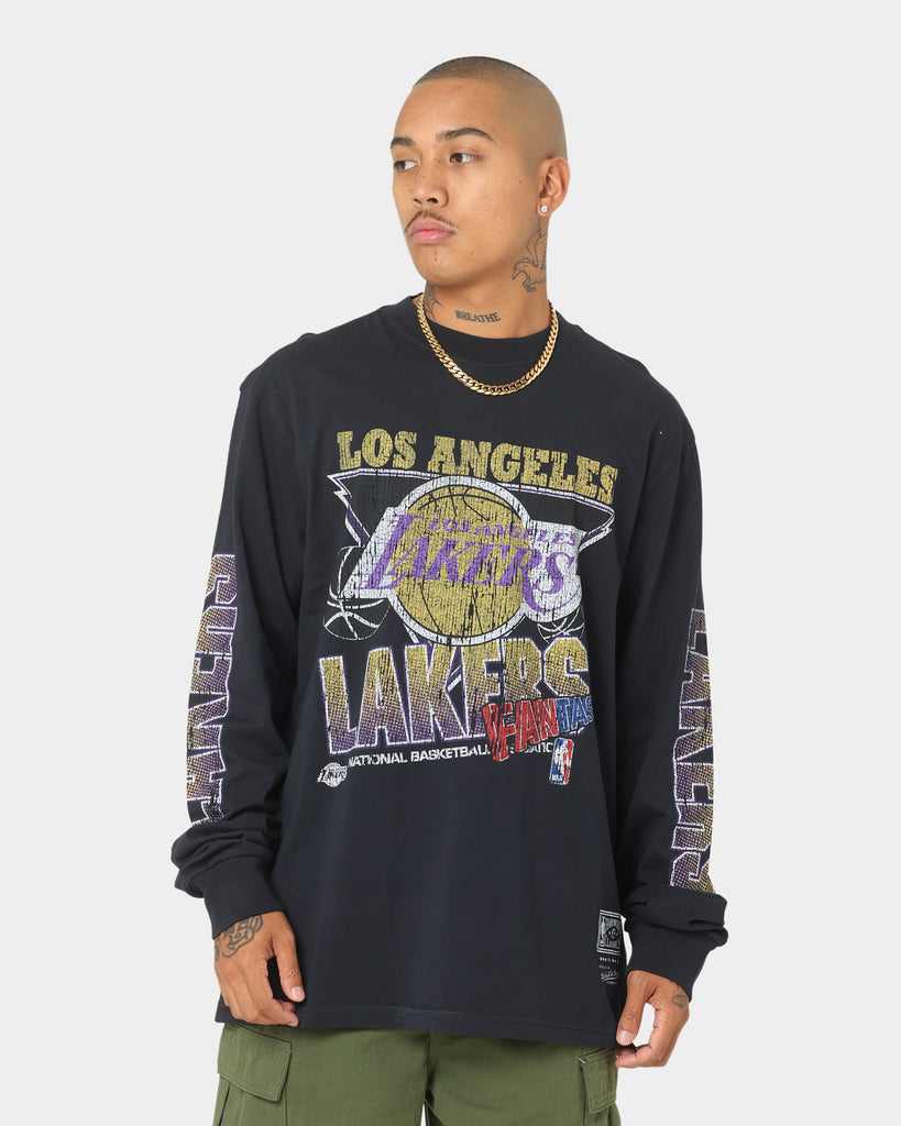 Los Angeles Lakers 3-Peat Long Sleeve Tee Unisex