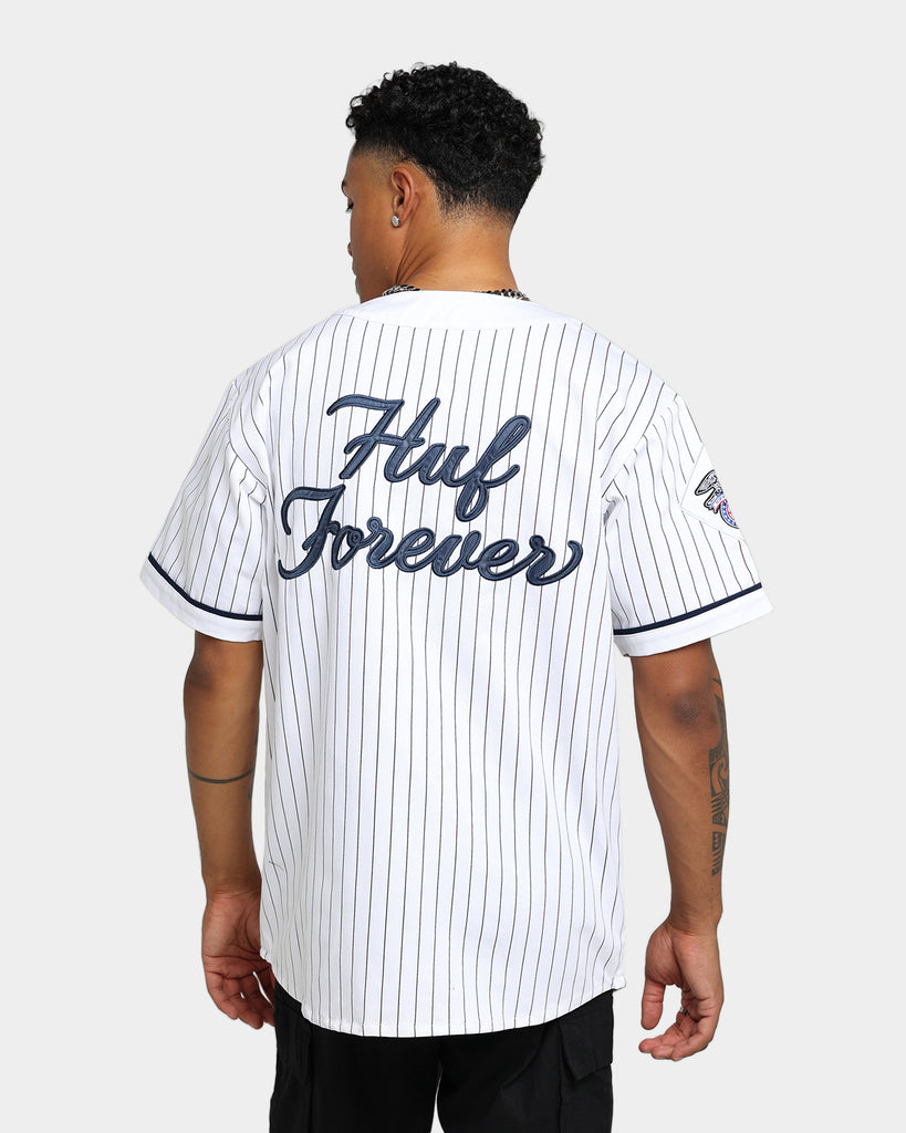 HUF Forever Baseball Jersey White