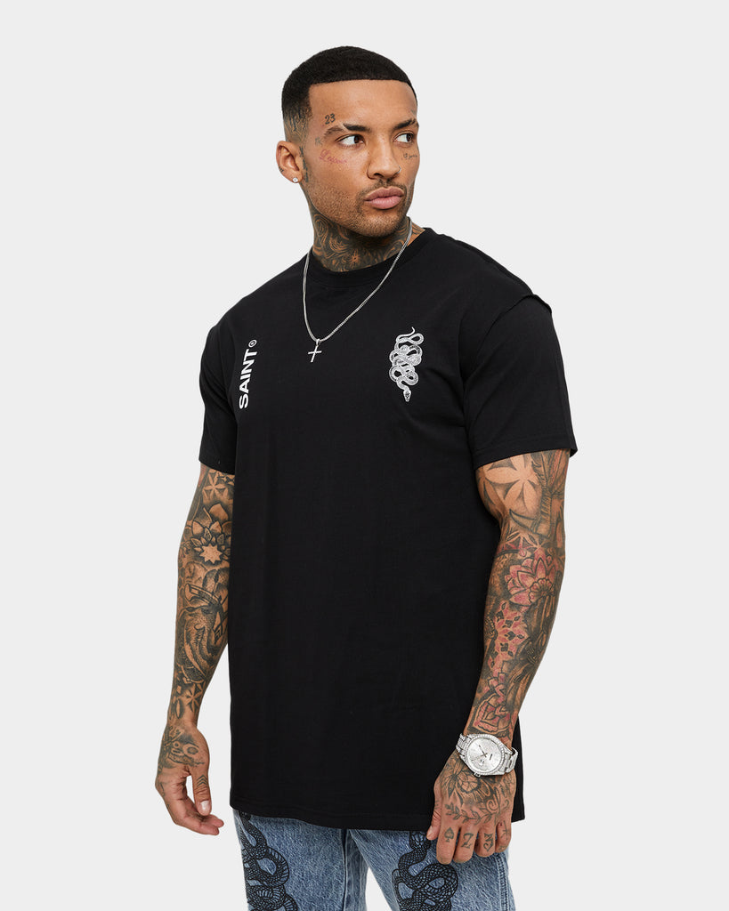 Saint Morta Adder Lafayette T-Shirt Black | Culture Kings US