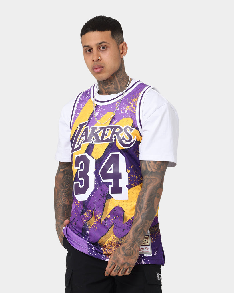 Mitchell & Ness Los Angeles Lakers Shaquille O'Neal Hyper Hoop Swingma ...