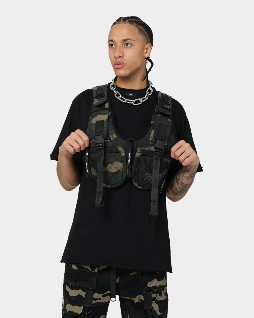 DXXMLIFE L 3 A Chain aw Utility Vest Woodland Camo