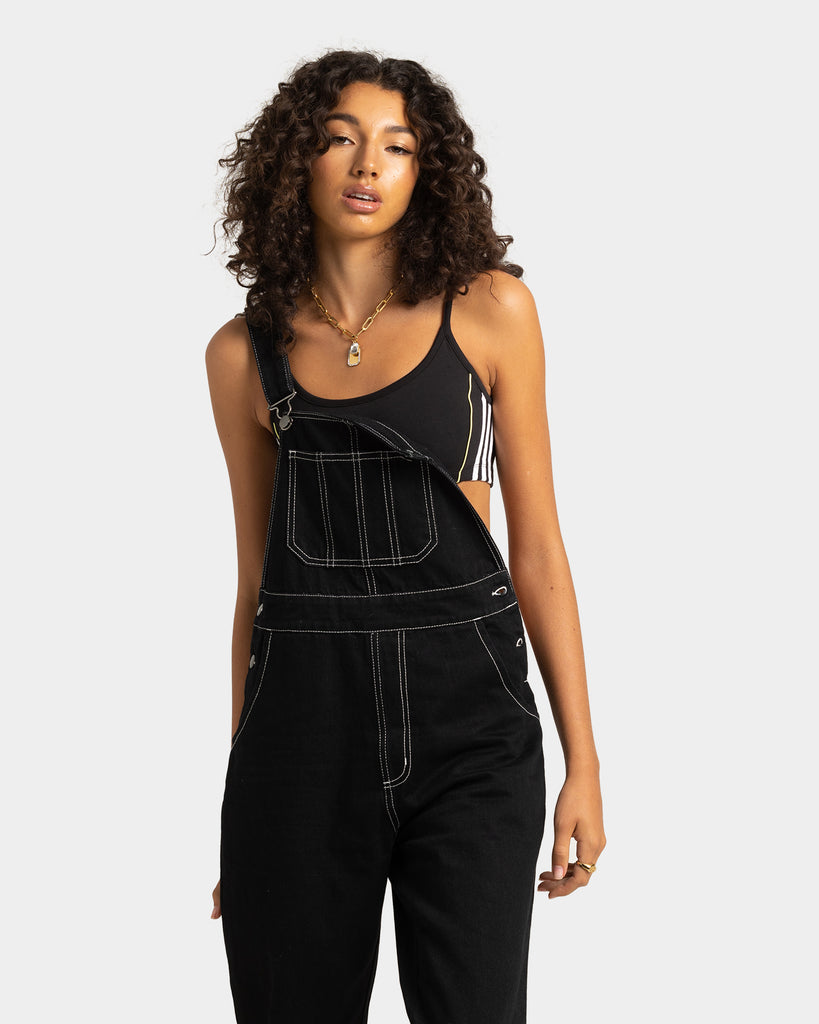 Miss Chase Women's Black Skinny Denim Dungaree(MCSS20DEN04-47-62-26,Black,26)  : Amazon.in: Fashion