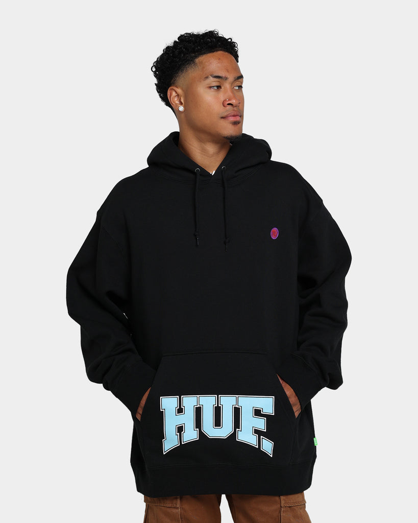 HUF Draft Pick Pullover Hoodie Black | Culture Kings US