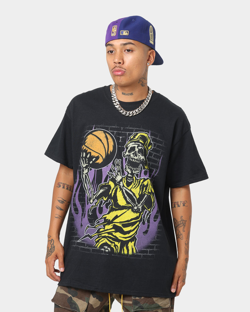 Vintage Miami Heat Skeleton Basketball T-Shirt, Vintage NBA