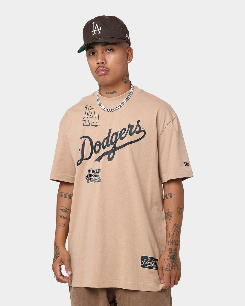 New Era Los Angeles Dodgers Multi Logo T-Shirt Tumbleweed