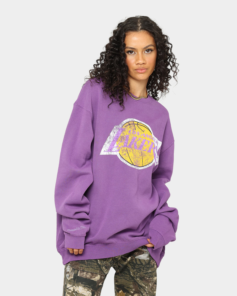 Mitchell & Ness Los Angeles Lakers Vintage HWC Big Logo Sweatshirt