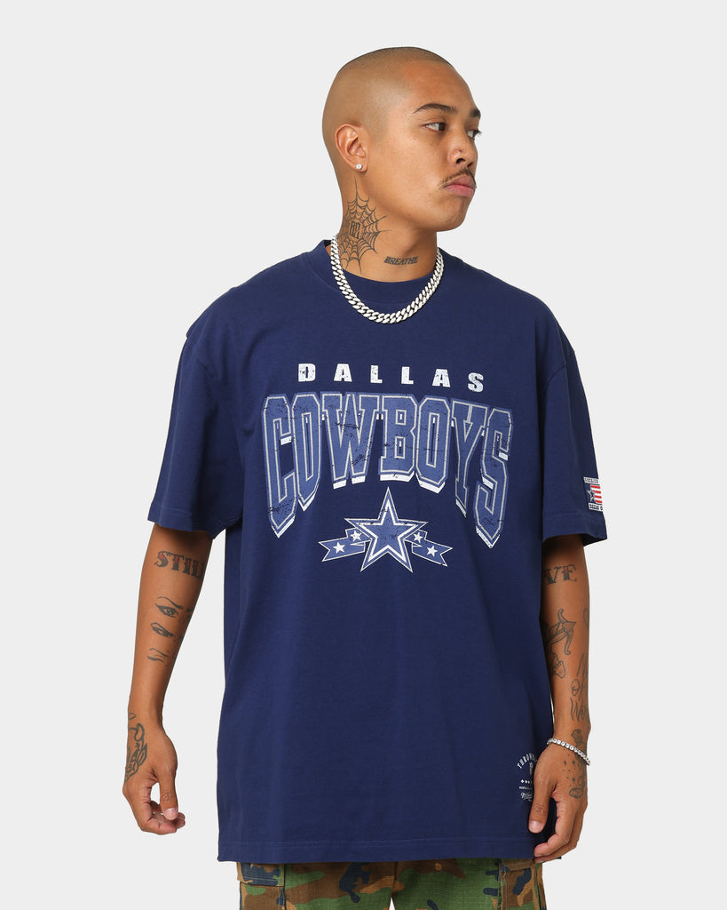 Mitchell & Ness Dallas Cowboys Arch Vintage T-Shirt Faded Navy