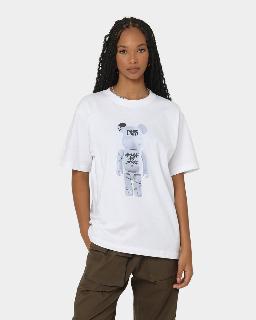 Medicom Toy Nas X Applebum Be@r T-Shirt White | Culture Kings US