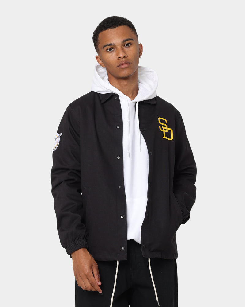 San Diego Padres Iconic Primary Colour Logo Graphic Hoodie - Mens
