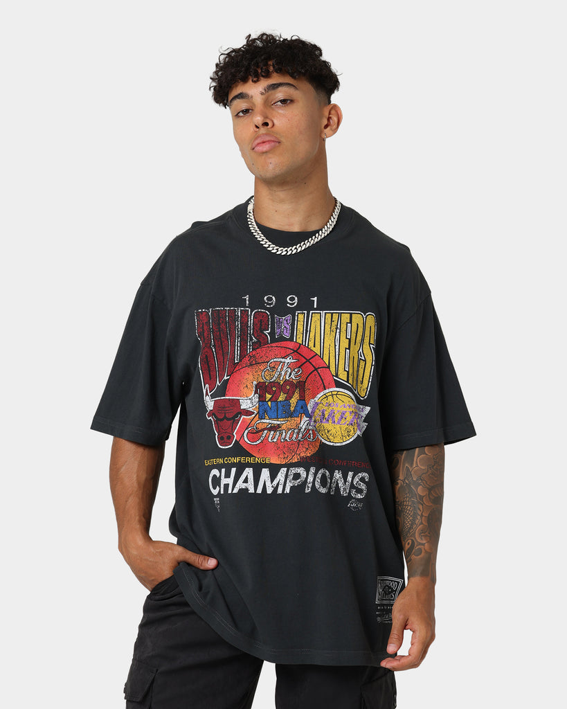 Mitchell & Ness Chicago Bulls Versus Los Angeles Lakers Finals Vintage ...