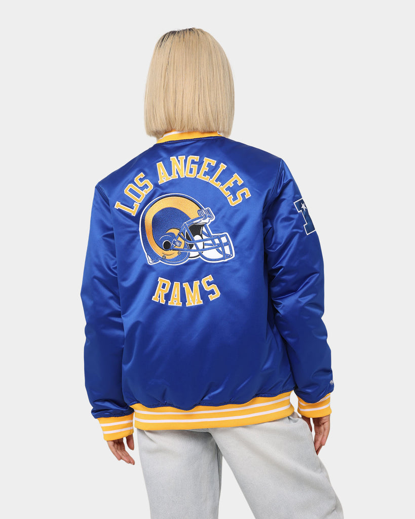 Heavyweight Satin Jacket Los Angeles Rams - Shop Mitchell & Ness