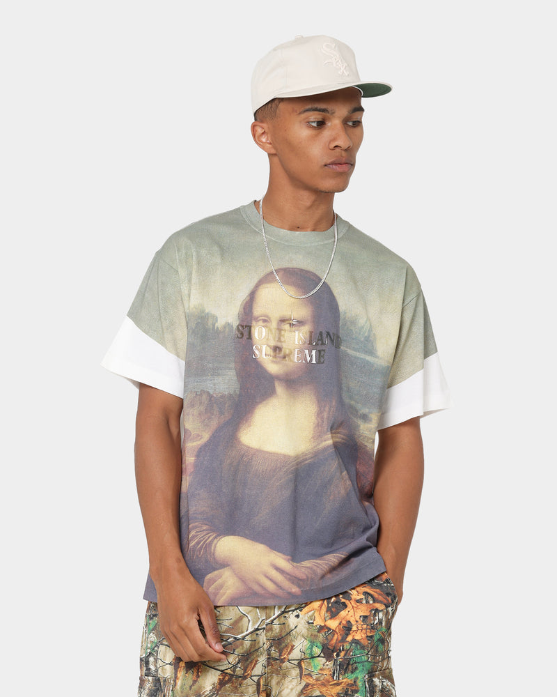 Stone island x supreme hotsell t shirt