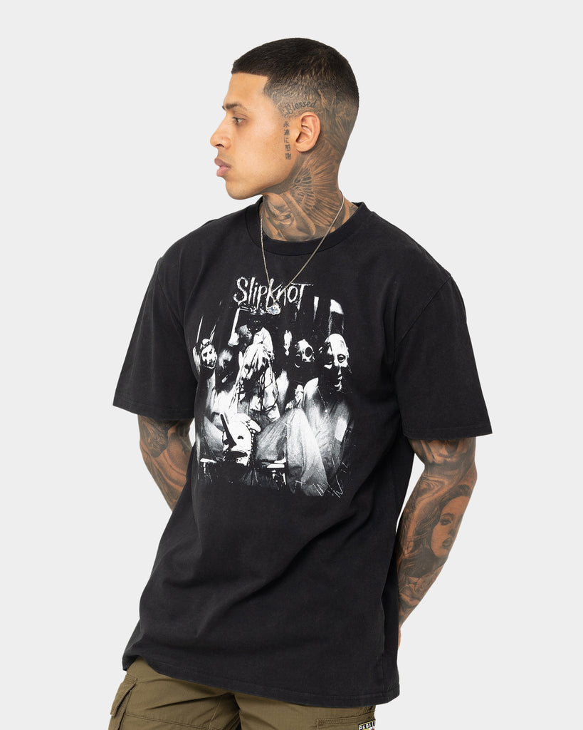 Slipknot Self Titled Vintage T-Shirt Washed Black | Culture Kings US