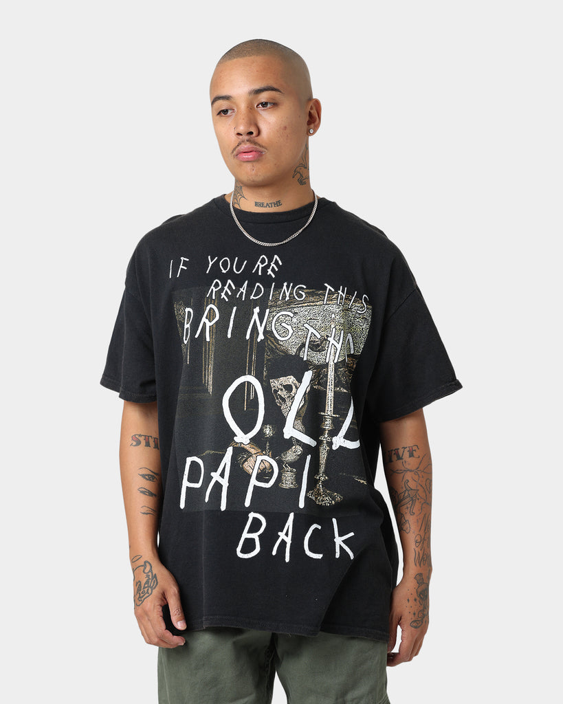 Goat Crew If You're Reading This Vintage T-Shirt Washed Black | Culture ...