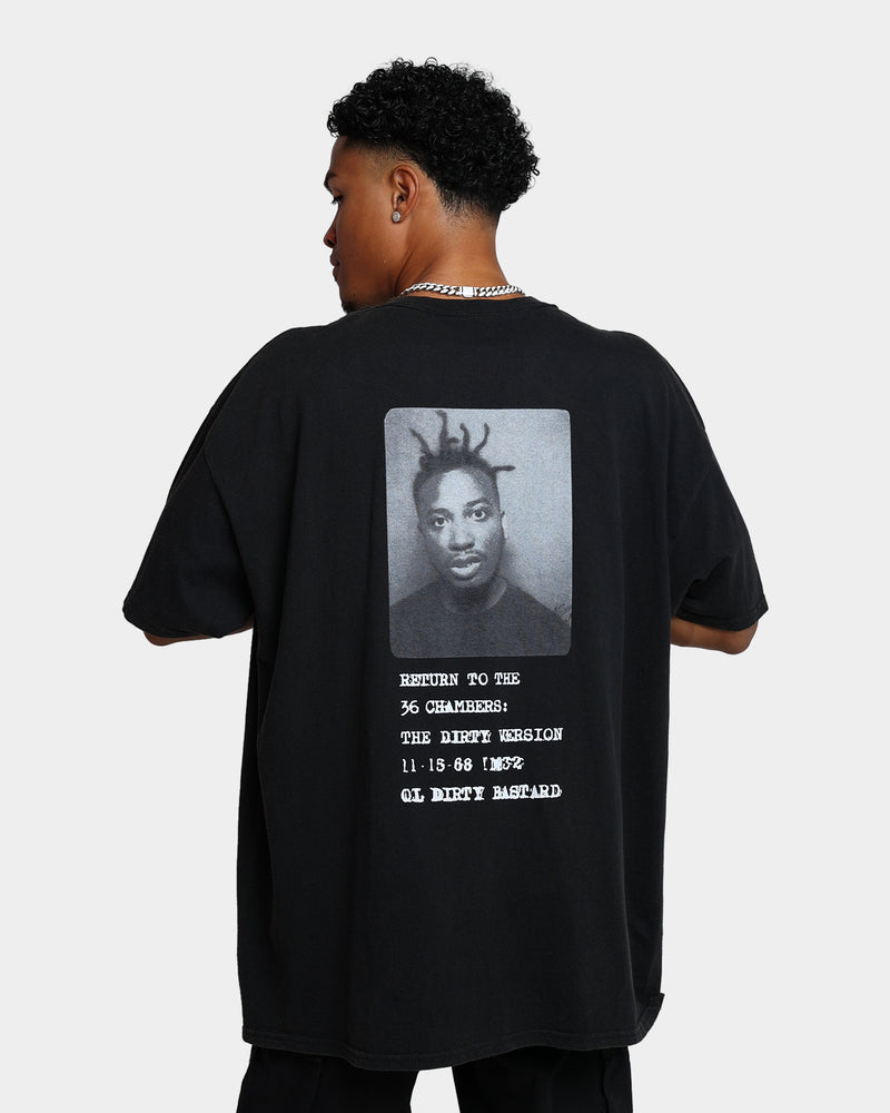 Goat Crew X Ol' Dirty Bastard ID Card Vintage T-Shirt Washed Black