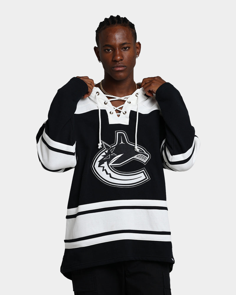 47 Brand Anaheim Ducks Superior Lacer Hoodie Jet Black/Shark