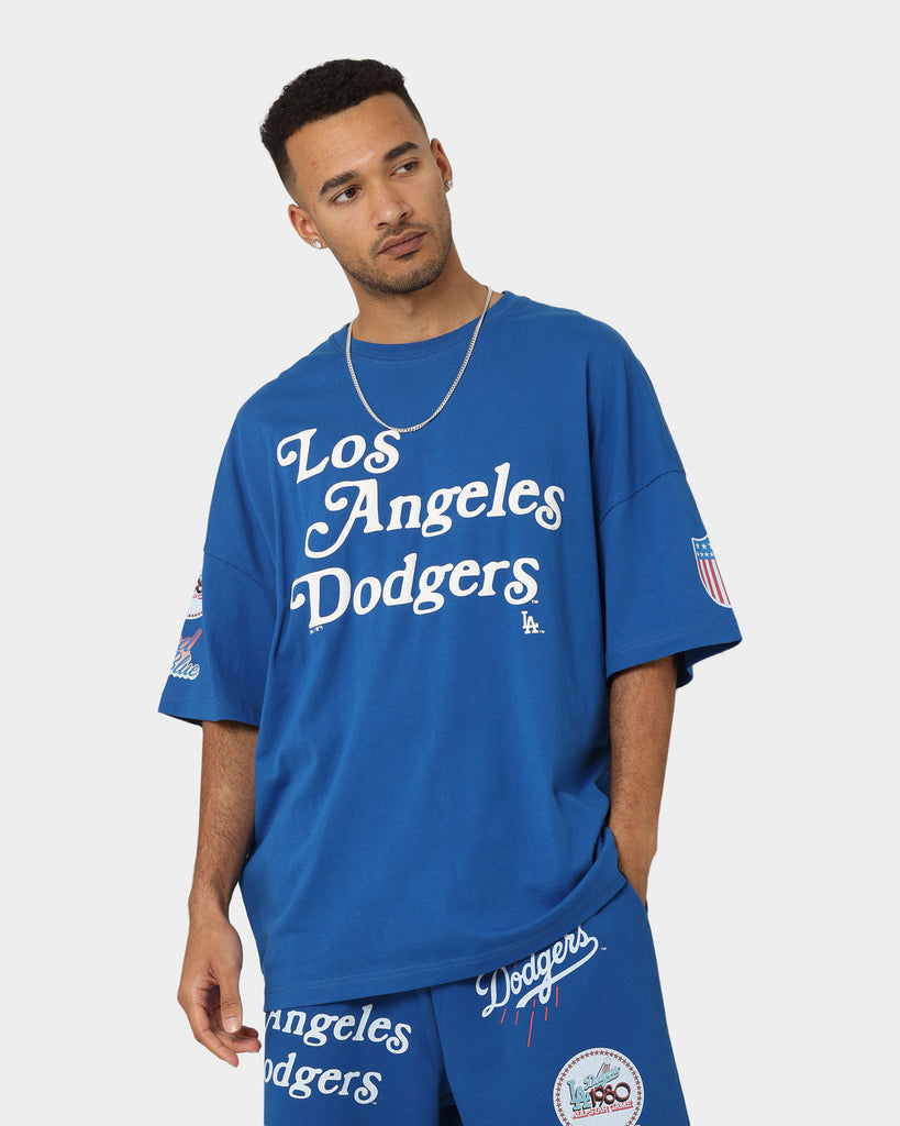 Majestic Athletic Los Angeles Dodgers Prism T-Shirt Vintage White - Size XL