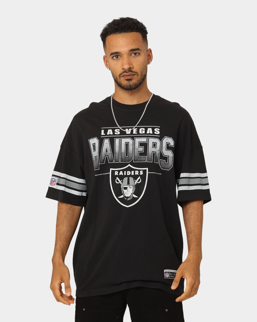 Las Vegas Raiders NFL Script Graphic Black Oversized T-Shirt