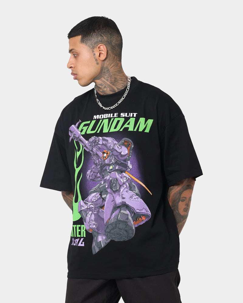 Loiter X Gundam Dom T-Shirt Black | Culture Kings US