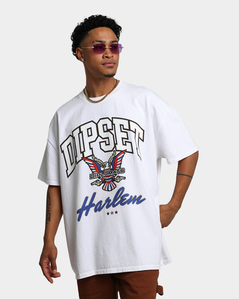 Dipset USA X Diplomats Collegiate T-Shirt White | Culture Kings US