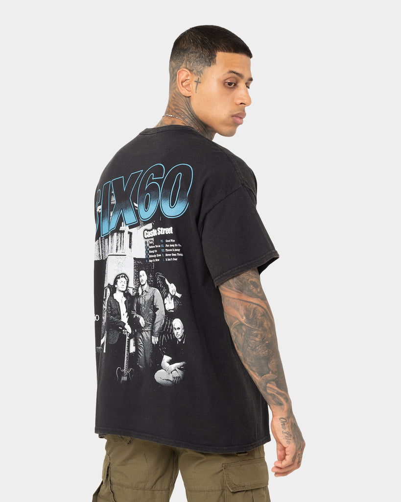 Six60 Merch Six60 Merch Vintage T-Shirt Black Wash | Culture Kings US