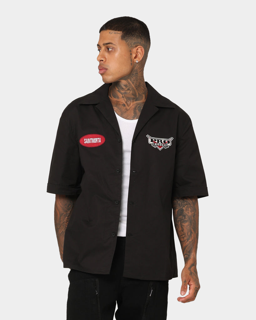 Saint Morta Pro Racing Mechanic Shirt Black | Culture Kings US