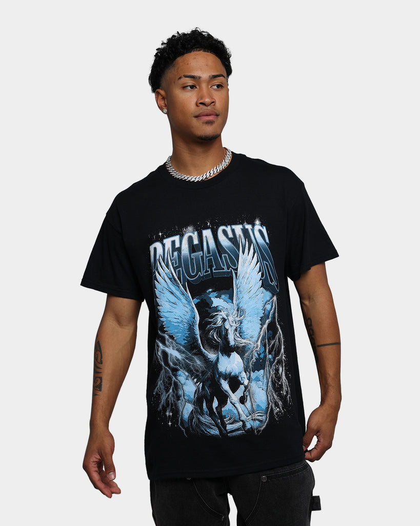 American Thrift Pegasus Vintage T-Shirt Black | Culture Kings US