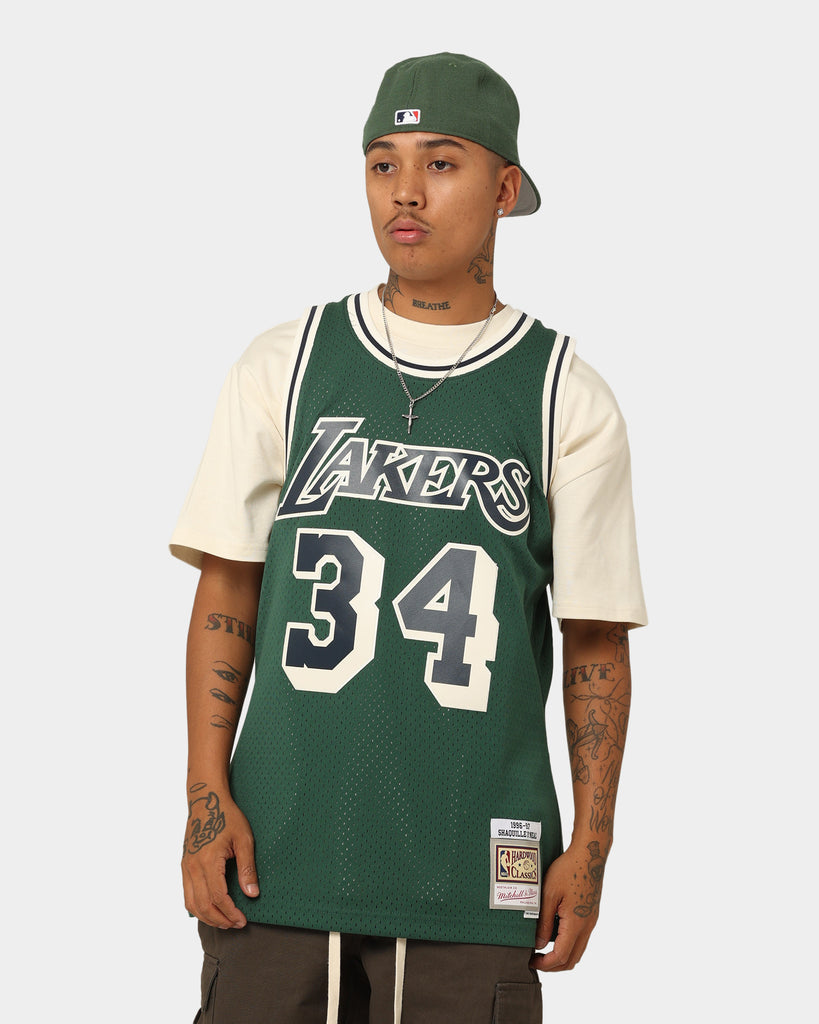 Los Angeles Lakers Mens Jersey Mitchell & Ness #34 Shaq O'Neal Powder – THE  4TH QUARTER