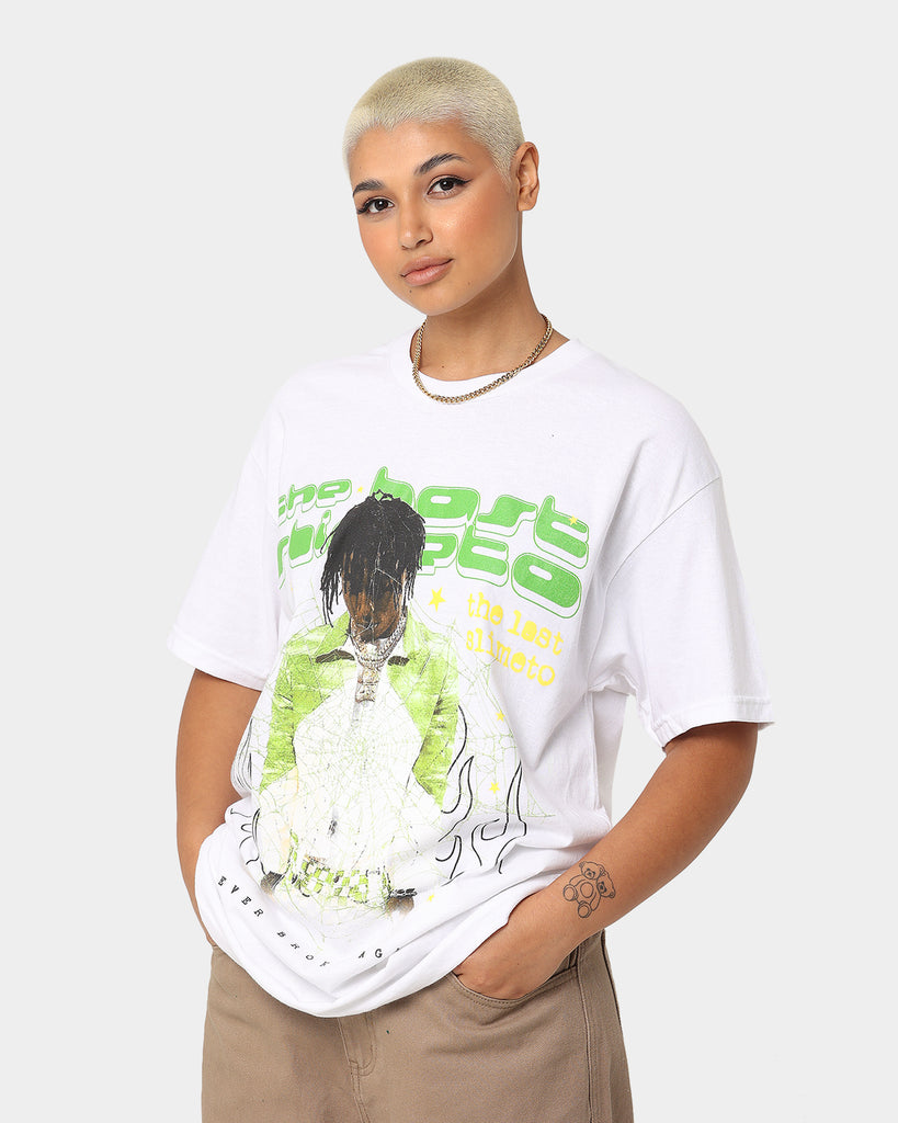 NBA Youngboy Lime Spider T-Shirt White