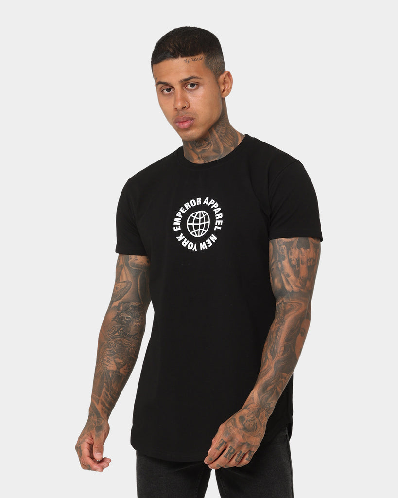 Emperor Apparel Globe After Dark T-Shirt Black | Culture Kings US