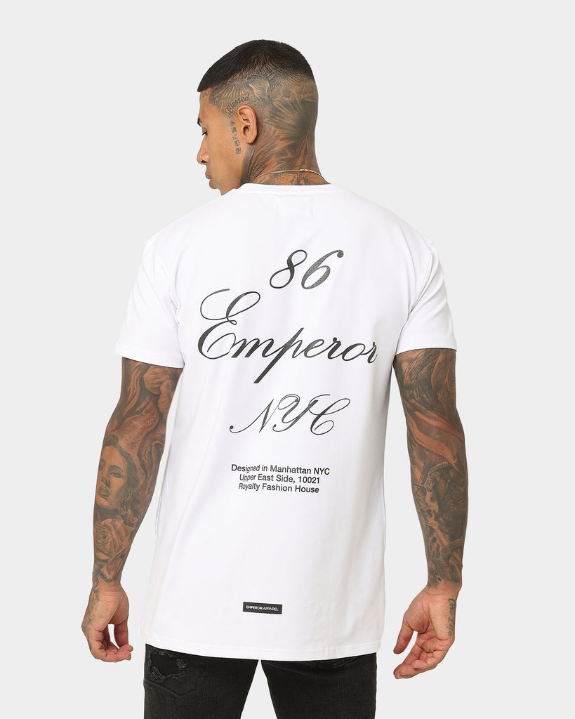 Emperor Apparel The Script T-Shirt White | Culture Kings US