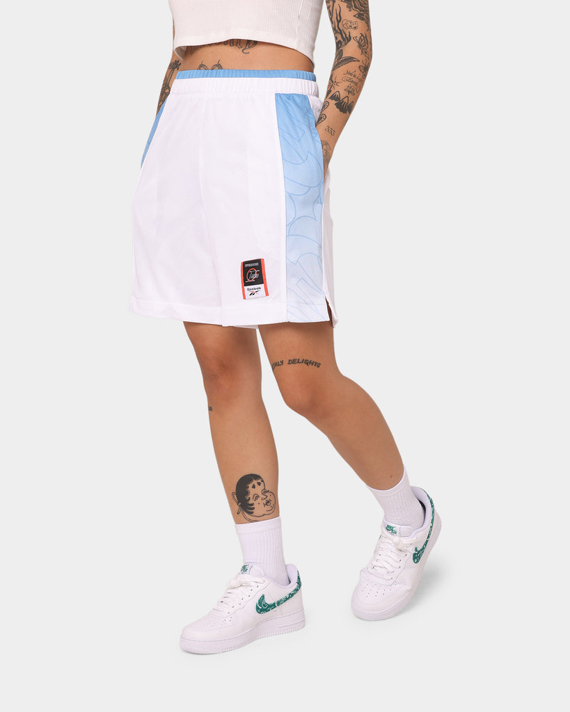 Reebok Iverson basketball shorts in white