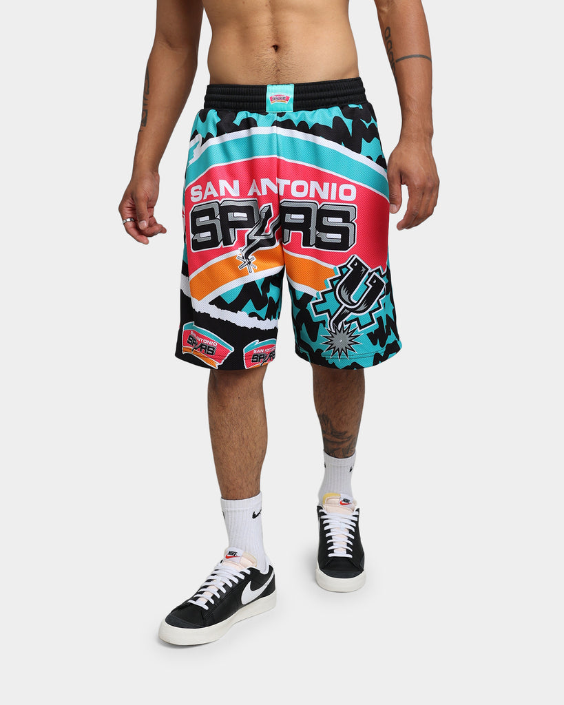 Mitchell & Ness Big Face Jumbotron Mesh Shorts San Antonio Spurs