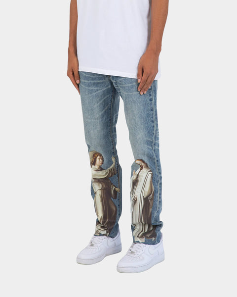 MNML V234 Angel Denim Jeans Blue | Culture Kings US