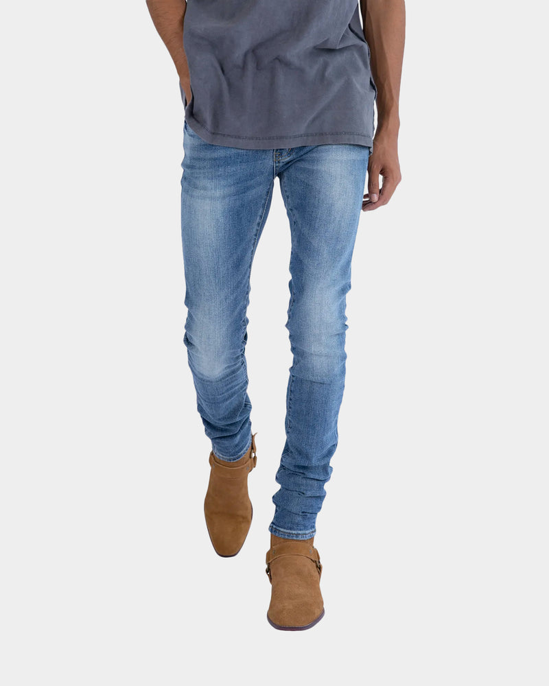 MNML X207 Stretch Denim Jeans Blue | Culture Kings US