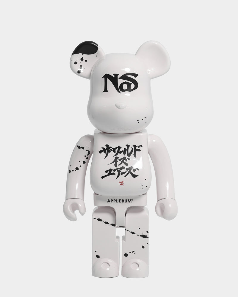 Medicom Toy Be@rbrick NAS X Applebum 1000% White | Culture Kings US