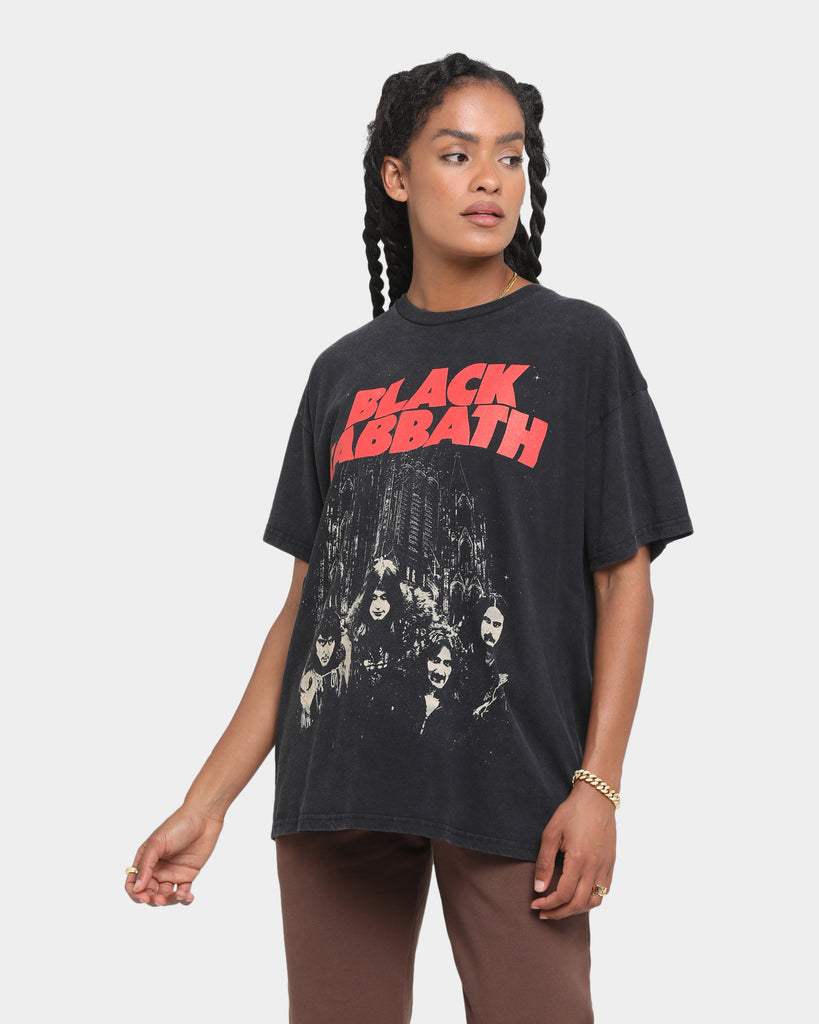 Bravado Bloody Sabbath Vintage T-Shirt Washed Black | Culture Kings US