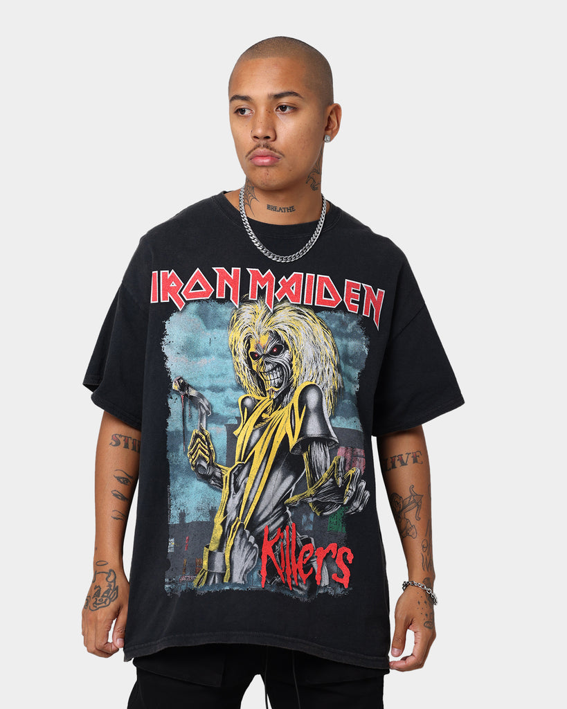 Iron Maiden Killer Short Sleeve T-Shirt Black Wash | Culture Kings US