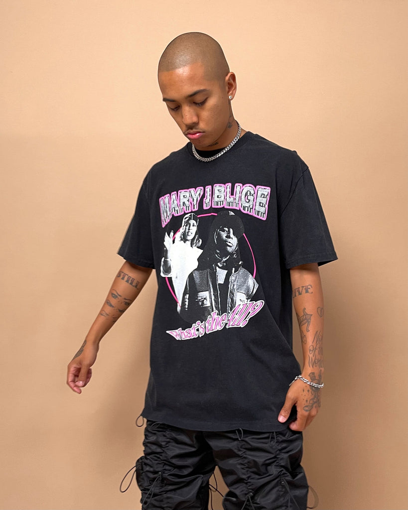 Bravado What's The 411 T-Shirt Black Wash | Culture Kings US