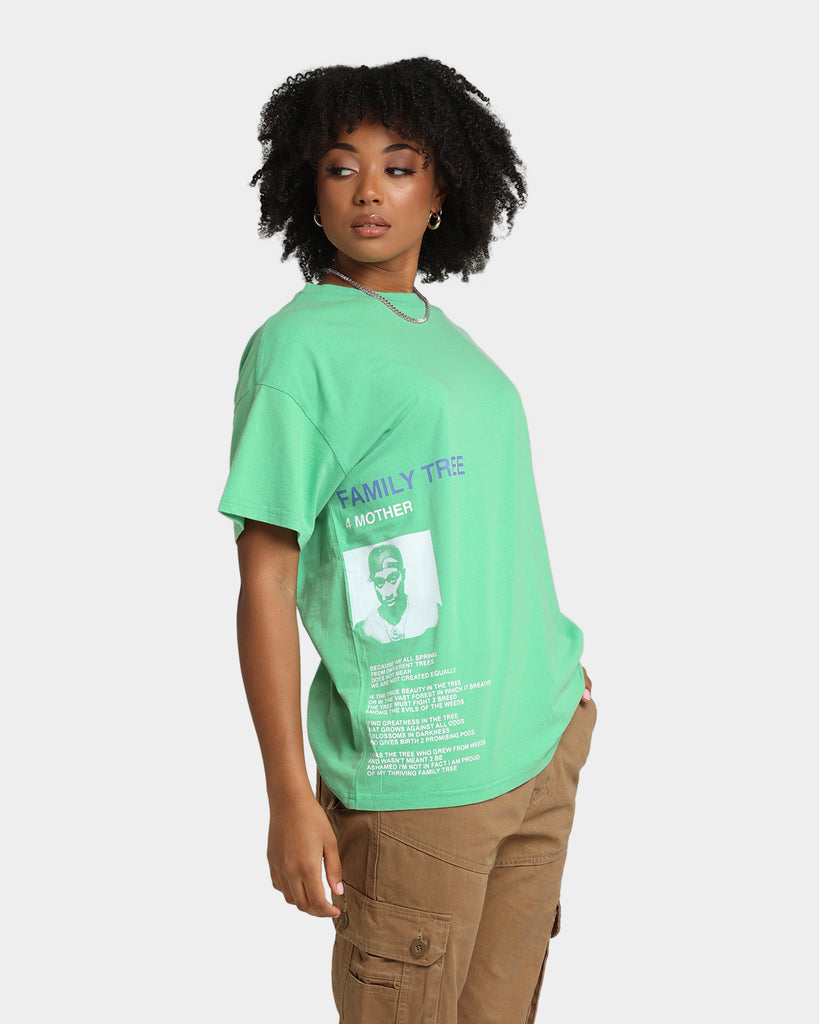 TUPAC Family Tree T-Shirt Green | Culture Kings US