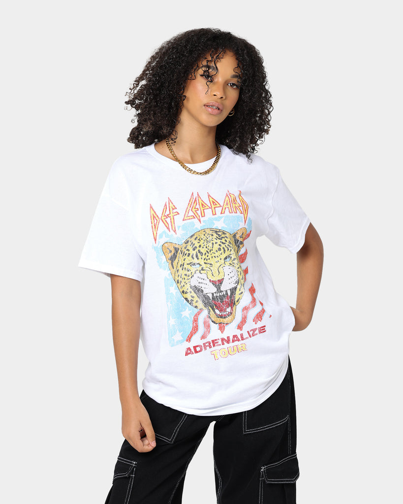 Def Leppard Adrenalize Tour T-Shirt White | Culture Kings US