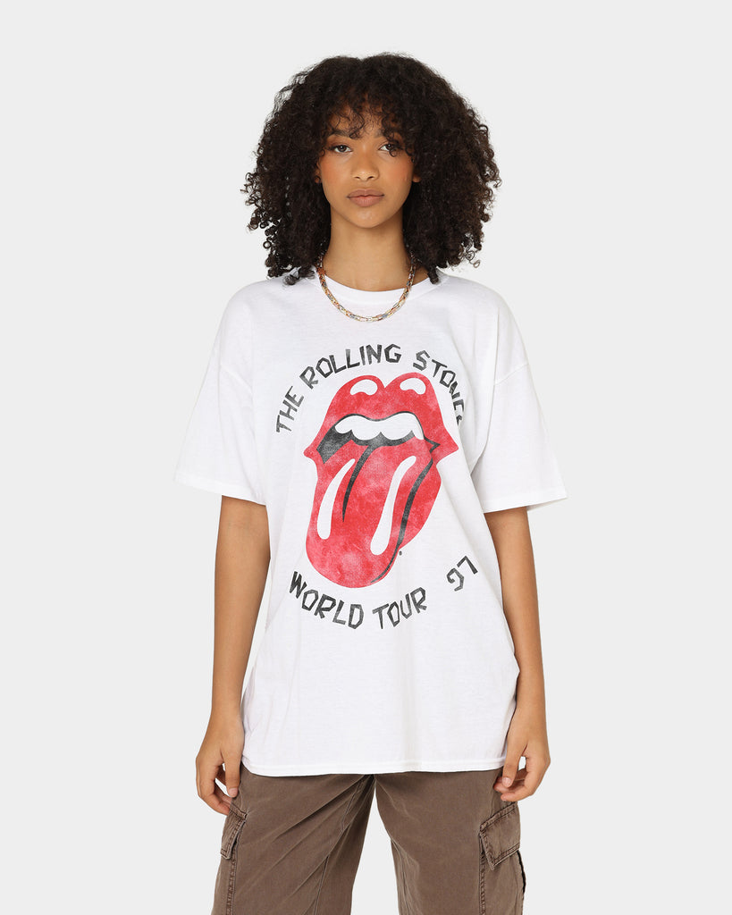 The Rolling Stones Bridges to Babylon '97 T-Shirt White | Culture