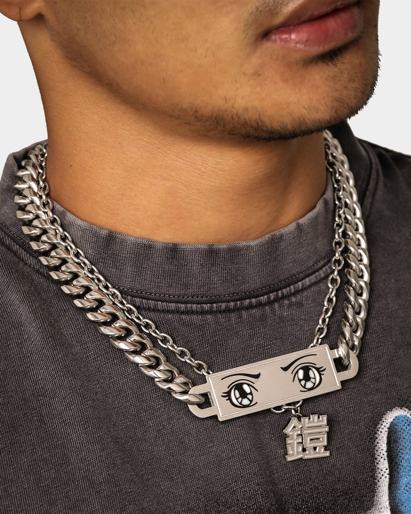 Loiter Armoured Eyes Chain Silver | Culture Kings US